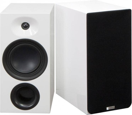 Advance Acoustics KC400 kaiutin, pianovalkoinen, pari
