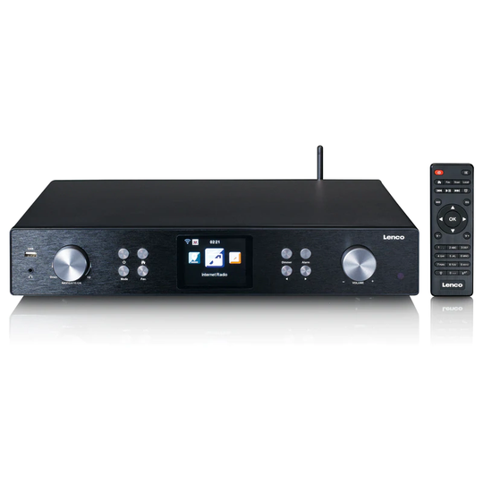 Lenco DIR-250 Internet Radio, Musta