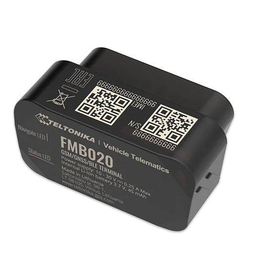 Teltonika FMB020 GPS Tracker Car Black