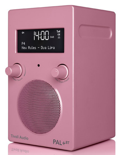 Tivoli Audio PAL+DAB+Bluetooth-kaiutin (vaaleanpunainen)