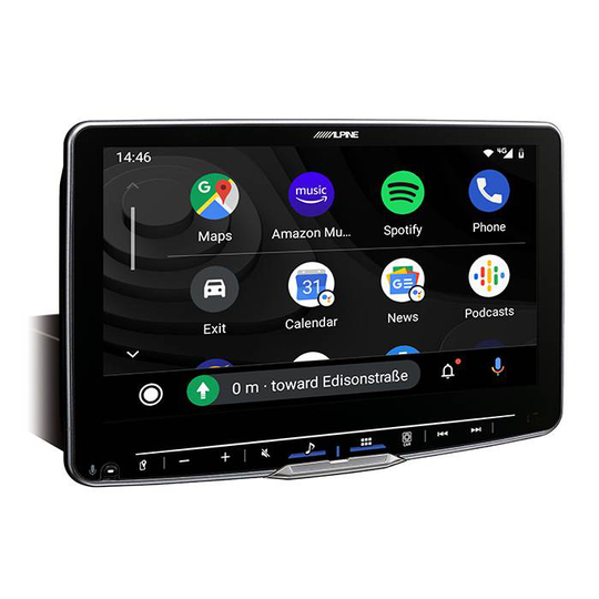 Alpine HALO9 ILX-F905D V2 - Langaton Carplay, Android, Bluetooth