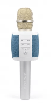 MusicMan Karaoke Microphone Fabric BT-X44 Blue