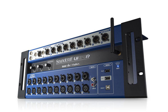 Soundcraft Ui24R Kauko-ohjattava mikseri ja moniraitanauhuri -