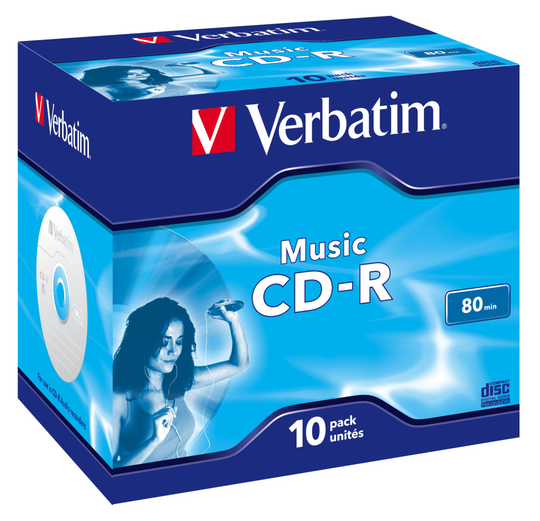 Live It Music CD-R For Audio 10-pack