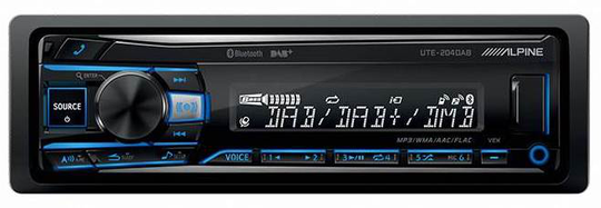 ALPINE UTE-204DAB Bluetooth/DAB+ - Alpine