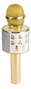 MusicMan Karaoke Microphone Elegance BT-X45 Gold