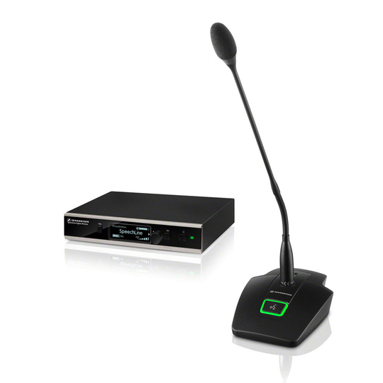 SENNHEISER SL TS 133 GN SET DW-3 EU, LANGATON MIKROFONI