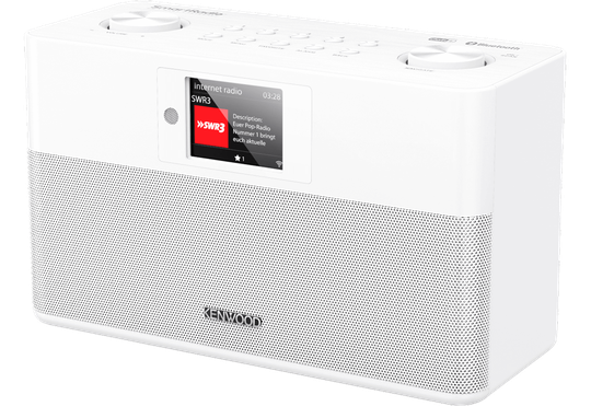 Kenwood CR-ST100SW Internet/DAB+, BT, valkoinen