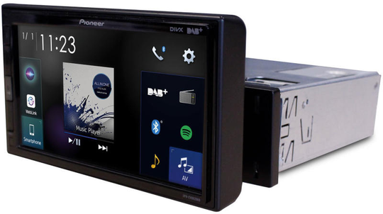 Pioneer SPH-EVO62DAB-Uni CarPlay, DAB radio ja Bluetooth - Pioneer Bilstereo