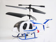 Radio-ohjattava Hughes helikopteri