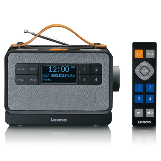 Lenco PDR-065 DAB Radio (musta)