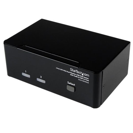 STARTECH DVI VGA Dual Monitor KVM