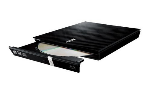 Ulkoinen Tallentava DVD-asema, 8x, M-DISC-tuki, Musta