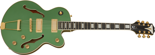 Epiphone Uptown Kat ES - Emerald Green Metallic