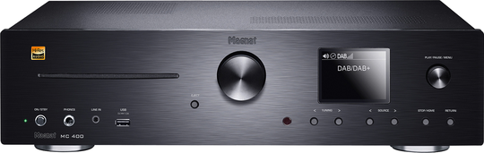 Magnat MC 400 Stereovastaanotin, jossa on DAB+/internet radio - MAGNAT