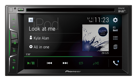 Pioneer AVH-Z3200DAB - Apple Carplay,Bluetooth ja DAB radio - Pioneer Bilstereo