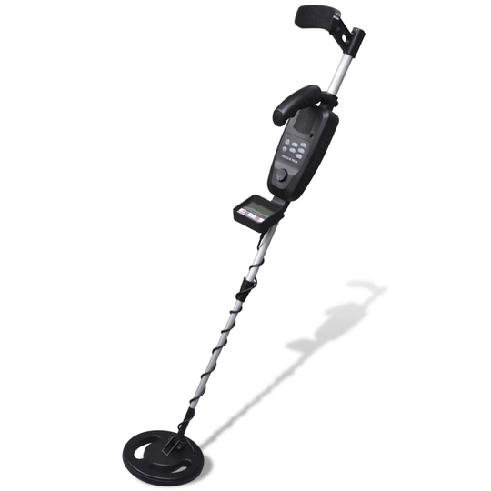 vidaXL Metallinpaljastin LCD-näytöllä 20 cm kela 300 cm etsintäsyvyys