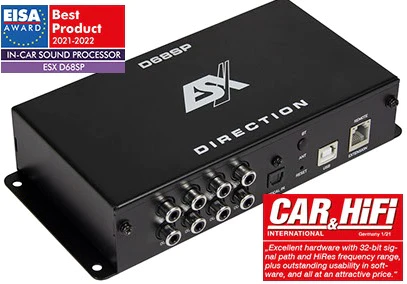 ESX Audio Direction D68SP DSP prosessori