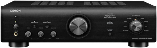 Denon PMA-600NE integoitu stereovahvistin, musta