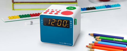 MUSE M-187 MCDUAL ALARM CLOCK RADIO PLL