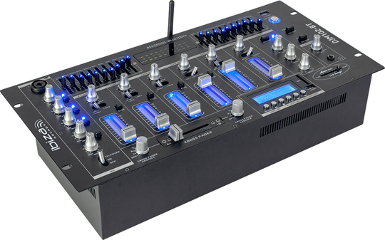 6-kanavainen mikseri / 12 tuloa USB:llä ja Bluetoothilla - IBIZA