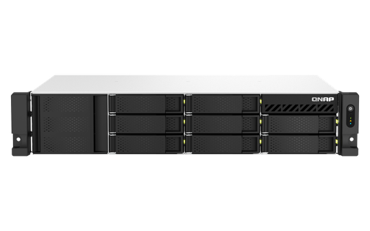 8-bay Short-depth Rackmount NAS, AMD Ryzen V1000