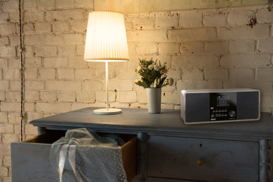 Digital Hybrid Stereo Radio Featuring DAB+, FM And Internet Radio Reception, Bluetooth, UPnP And Man