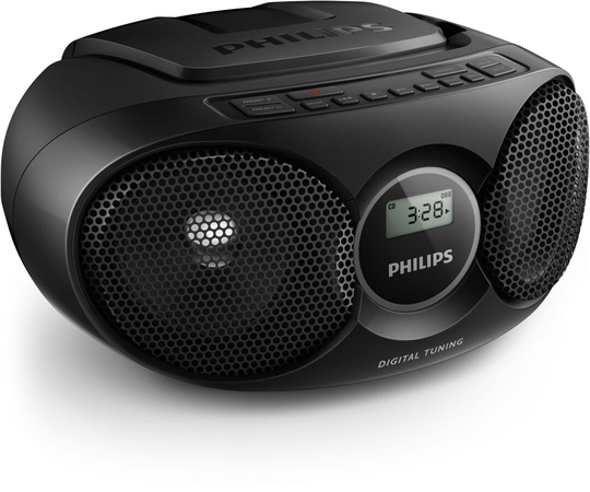 PHILIPS CD-RW SOUNDMACHINE, FM, BLACK