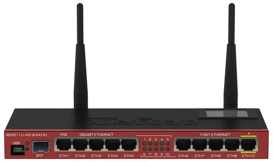 2011 1xSFP 5xLAN 5xGLAN 2.4GHz Bgn Radio LCD L5