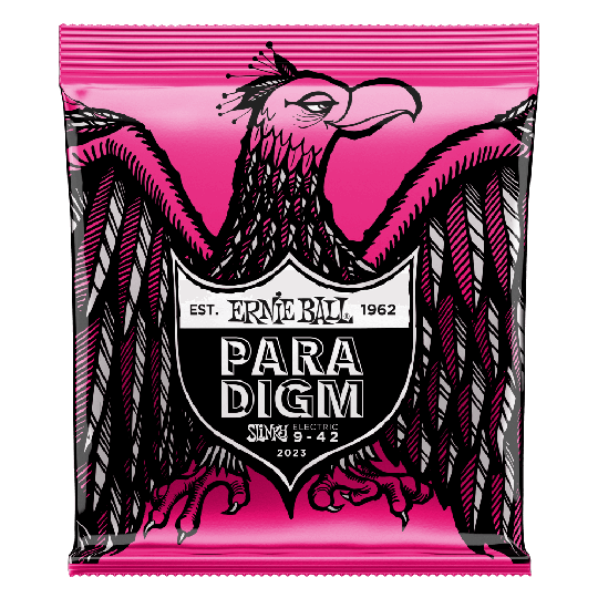 Ernie Ball Slinky Paradigm kitara jouset, Sähkökitara Super Slinky 009-042 - Ernie Ball