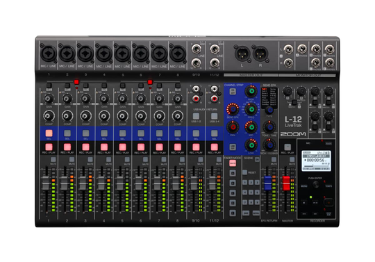 Zoom LiveTrak L-12 digitaalinen mikseri