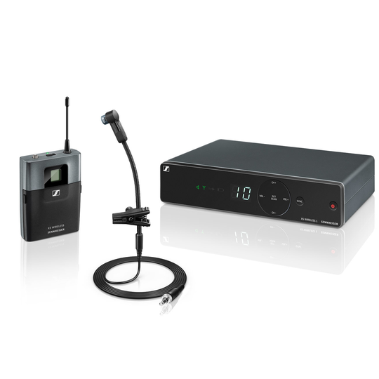 Sennheiser XSW 1-908 Langaton mikrofoni puhallinsoittimelle (kaista A: 476-500 MHz)
