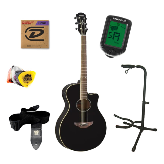 Yamaha APX600 aloituspakkaus, musta