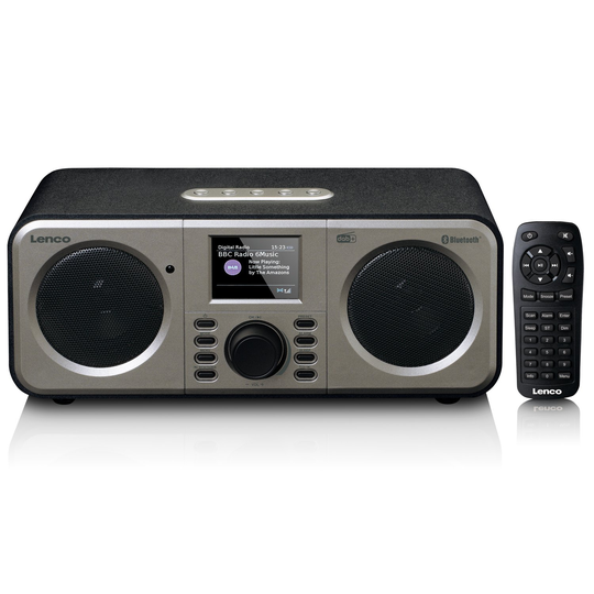 Lenco DAR-030 DAB Radio, Musta