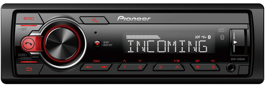 Pioneer MVH-330DAB Bluetooth, FM/DAB+, FM/DAB+ radio - Pioneer Bilstereo