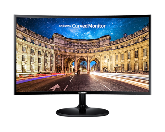 SAMSUNG C27F390 27" 16:9 CURVED (1800R) 1920X1080, 4MS, VGA/HDMI, HDMI CABLE.