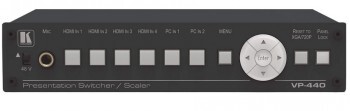 KRAMER VP-440H2 4K PRESENTATION SWITCHER / SCALER WITH HDBT AND HDMI OUTPUTS