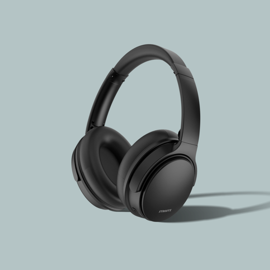Bluetooth-vastamelukuulokkeet, Mikrofoni, Ohjauspainikkeet, Musta