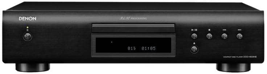 Denon DCD-600NE CD-soitin, musta
