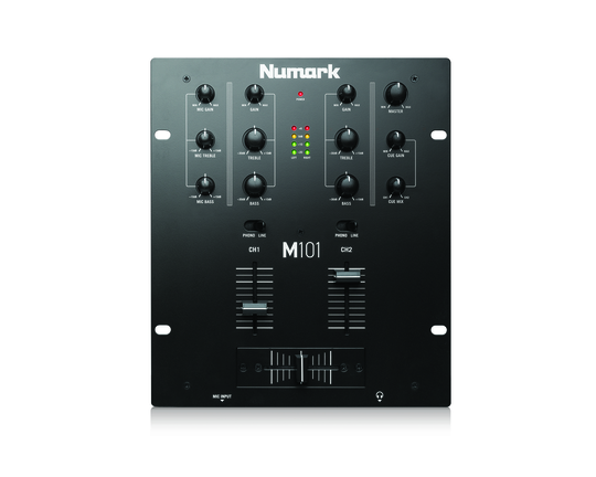 Numark M101 mikseri, musta