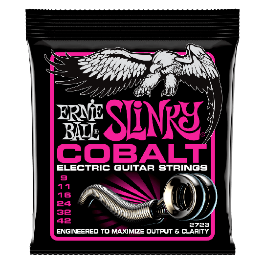 Ernie Ball Slinky Cobalt Kitara jouset, Sähkökitara Hybrid Slinky 009-046 - Ernie Ball