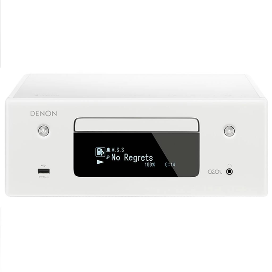 Denon RCD-N10W Mini järjestelmä, valkoinen - Denon Hi-Fi