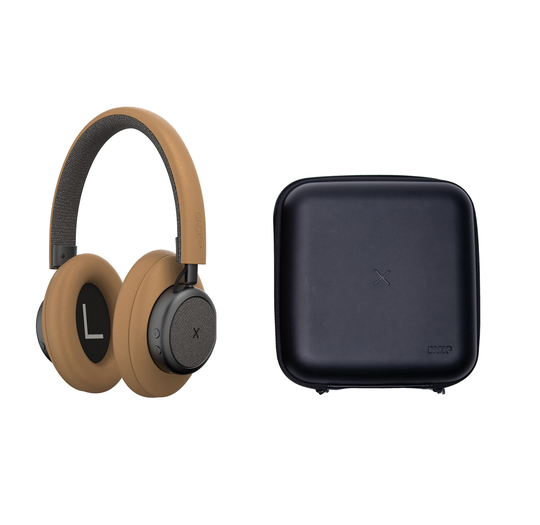 SACKit - TOUCHit 350 Over-ear - Headphones + CARRYit Case - Bundle ( Golden )