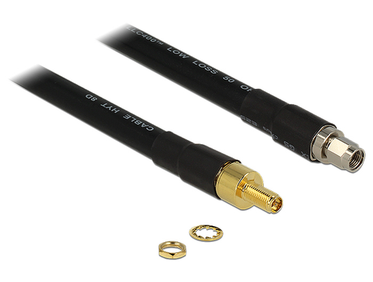 This High-quality Coaxial Cable Ensures A Reliable Connection Of Components Of The Radio Frequency T