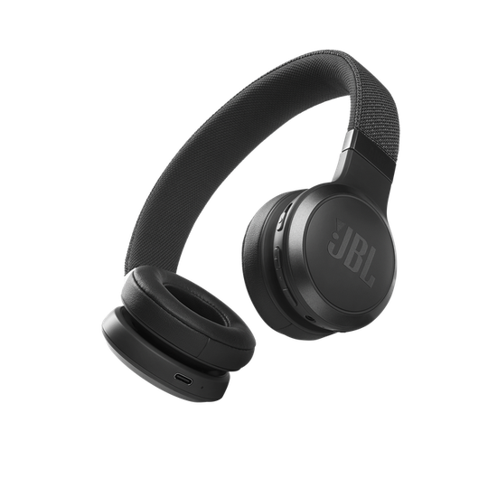JBL - LIVE 460NC, Wireless On-Ear Noise-Cancelling Headphones with Mic, Black