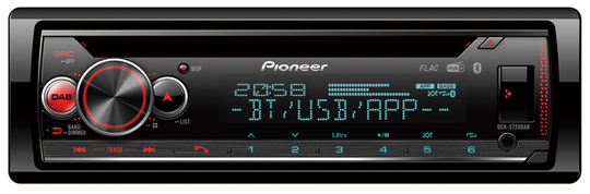 Pioneer DEH-S720DAB Bluetooth, DAB+ radio - Pioneer Bilstereo