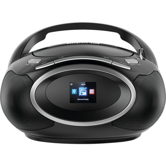 Compact-sized, Portable Boombox Featuring Internetradio, DAB+, FM, CD And USB MP3 Player With Stereo