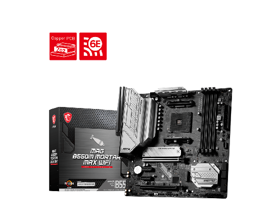 MSI MAG B550M MORTAR MAX WIFI AM4