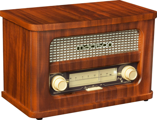 Vintage radio, Bluetooth ja FM - MADISON