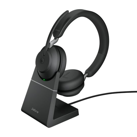 Jabra Evolve2 65 HS+Stand MS Stereo Blak